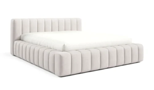 Gino soft bed with low headboard