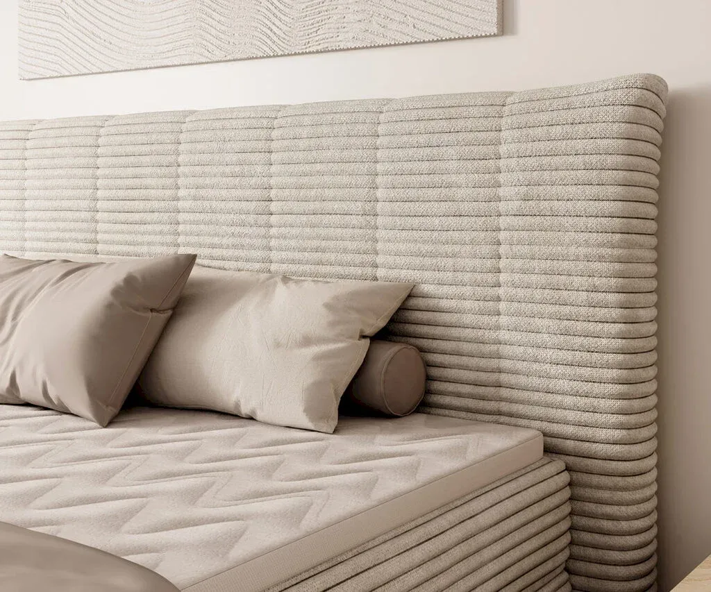 Continental bed "Amber" 180x200 Gr1 - Image 7