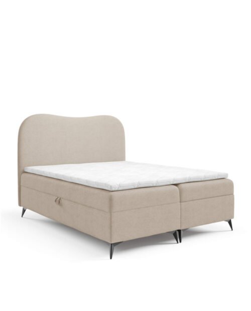 Ambra continental bed 120×200, upholstered, mattresses, mattress with cover, container