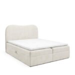 Ambra Lux continental bed 140x200, upholstered, mattresses, mattress with cover, container