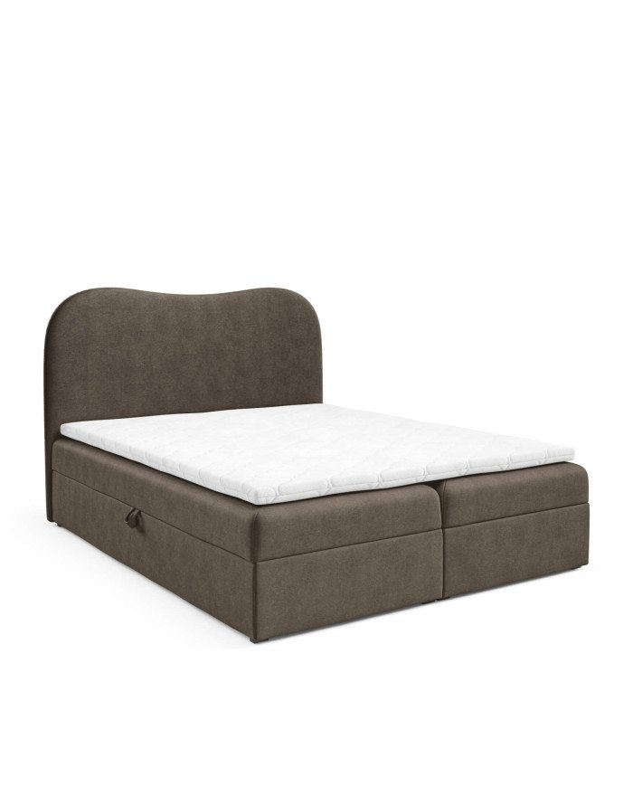 Ambra Lux continental bed 200x200, soft, mattresses, mattress with cover, container - Image 2
