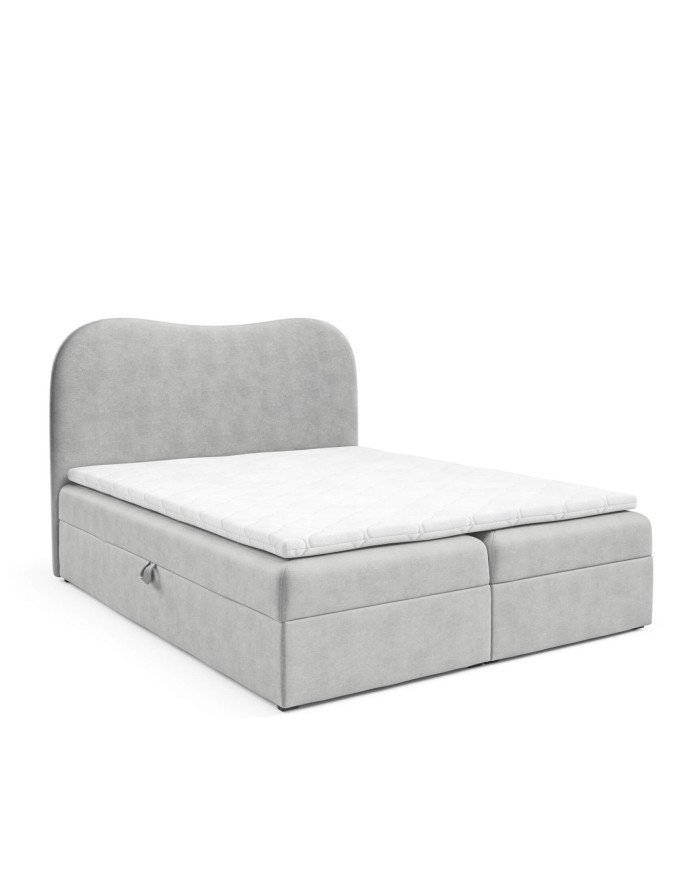 Ambra Lux continental bed 200x200, soft, mattresses, mattress with cover, container - Image 4