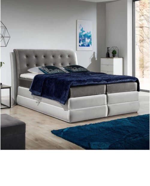 Arte continental bed 120×200, upholstered, mattresses, mattress with cover, container