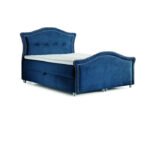 Bedran Lux continental bed 120x200, upholstered, mattress, mattress cover, container
