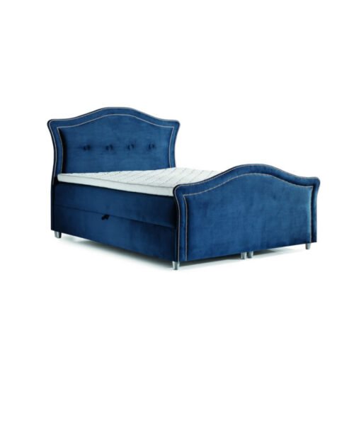 Bedran Lux continental bed 120×200, upholstered, mattress, mattress cover, container