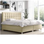 Bella continental bed 180x200, upholstered, mattress, mattress cover, container