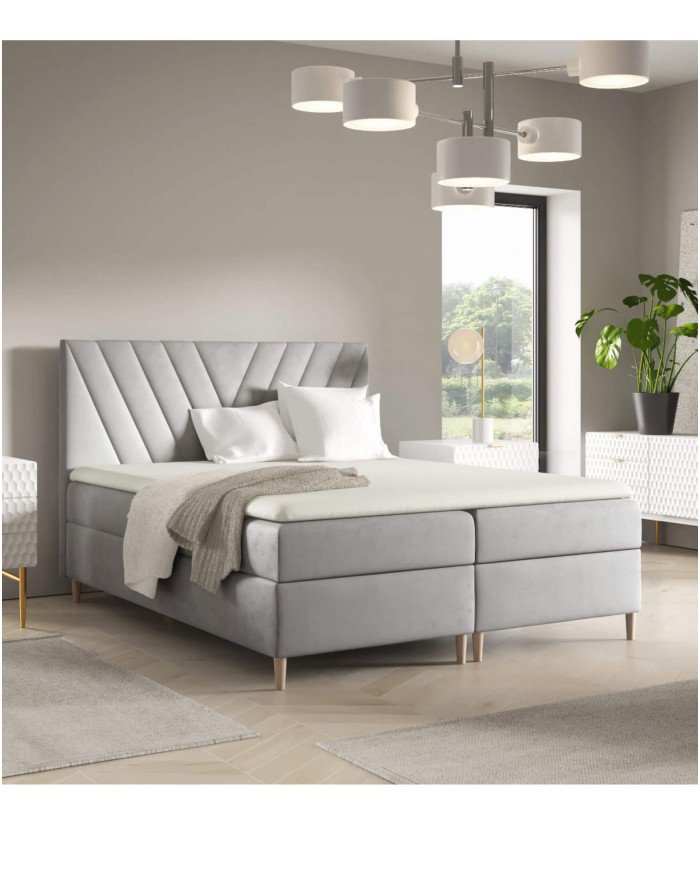 Beno continental bed 180x200, upholstered, mattresses, mattress topper, container - Image 7