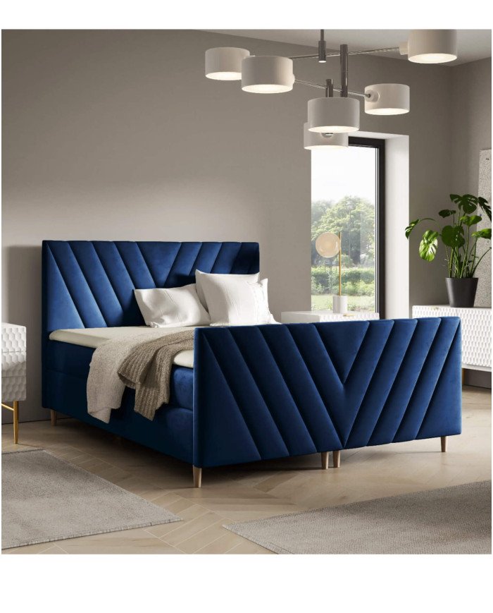 Beno Plus continental bed 200x200, upholstered, mattresses, mattress topper, container - Image 2