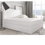 Bono continental bed 120x200, upholstered, mattress, mattress cover, container