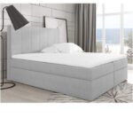 Bono continental bed 160x200, upholstered, mattress, mattress cover, container