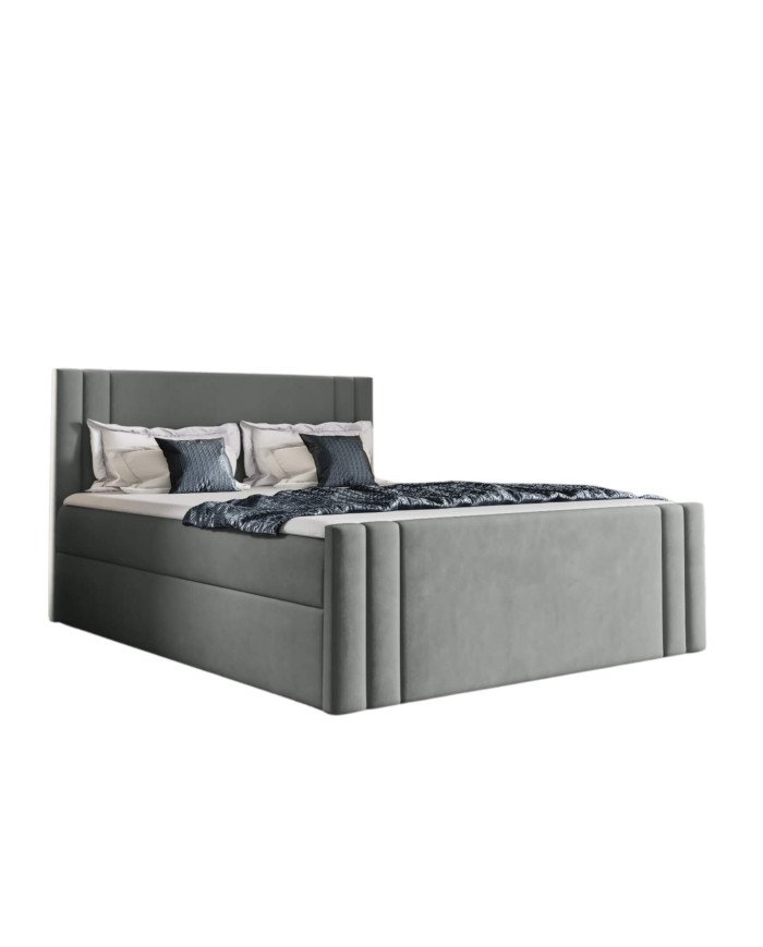 Carmen continental bed 140x200, upholstered, mattresses, mattress topper, container - Image 3