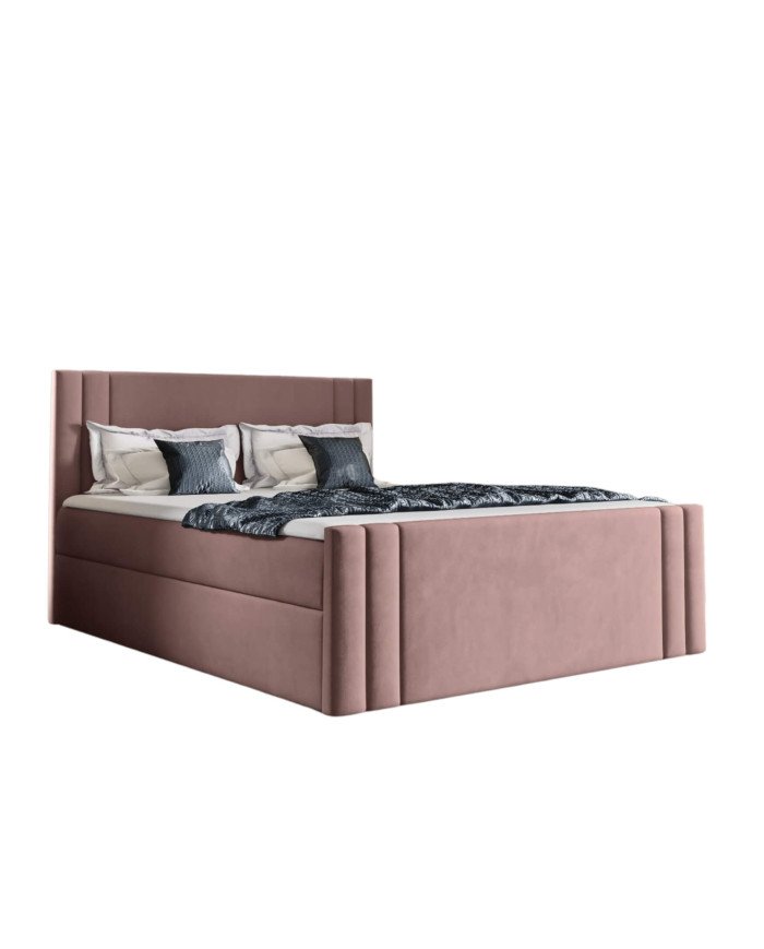 Carmen continental bed 160x200, upholstered, mattresses, mattress topper, container - Image 4
