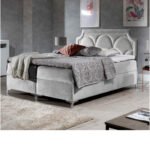 "Caschmire" continental bed 120x200, upholstered, mattress, mattress cover, container