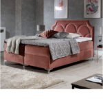 "Caschmire" continental bed 200x200, upholstered, mattress, mattress cover, container