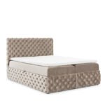 Castel continental bed 140x200, upholstered, mattresses, mattress topper, container