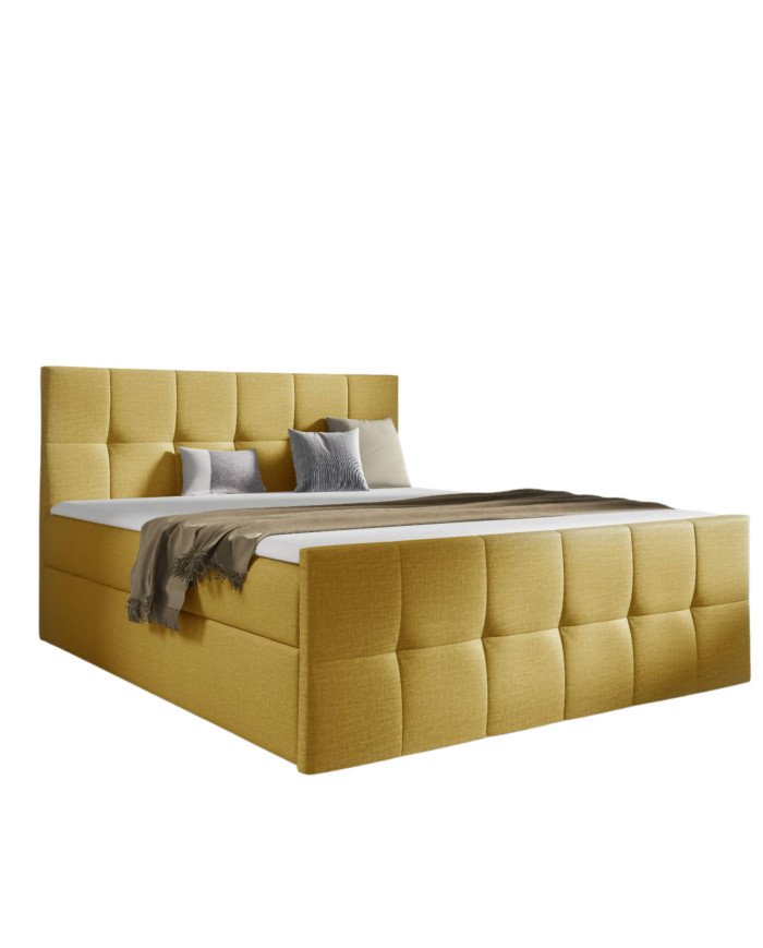 Charlotte continental bed 180x200, upholstered, mattresses, mattress topper, container - Image 2