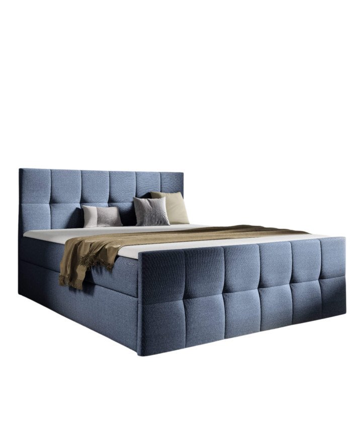 Charlotte continental bed 180x200, upholstered, mattresses, mattress topper, container - Image 3