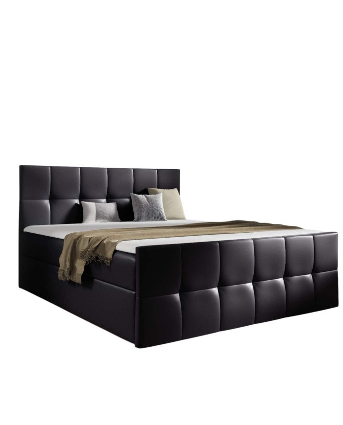 Charlotte continental bed 180x200, upholstered, mattresses, mattress topper, container - Image 4