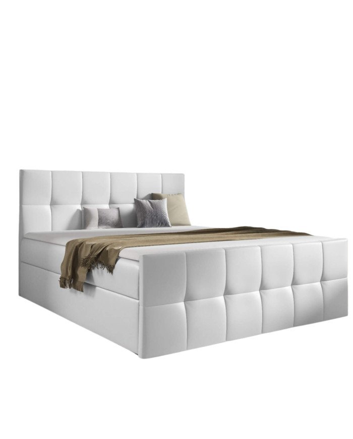 Charlotte continental bed 180x200, upholstered, mattresses, mattress topper, container - Image 5