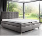 "Dakota" continental bed 120x200, upholstered, mattress, mattress cover, container