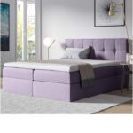 Emporio continental bed 140x200, upholstered, mattress, mattress cover, container