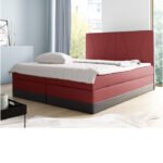 Enzo continental bed 200x200, upholstered, mattress, mattress cover, container