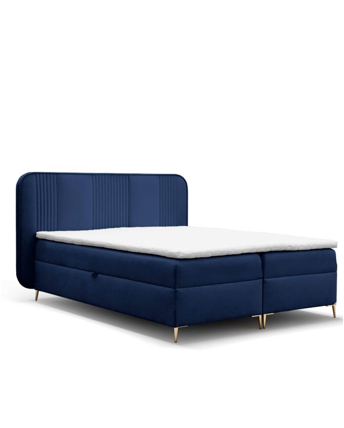 Fandy continental bed 140x200, upholstered, mattresses, mattress topper, container - Image 4