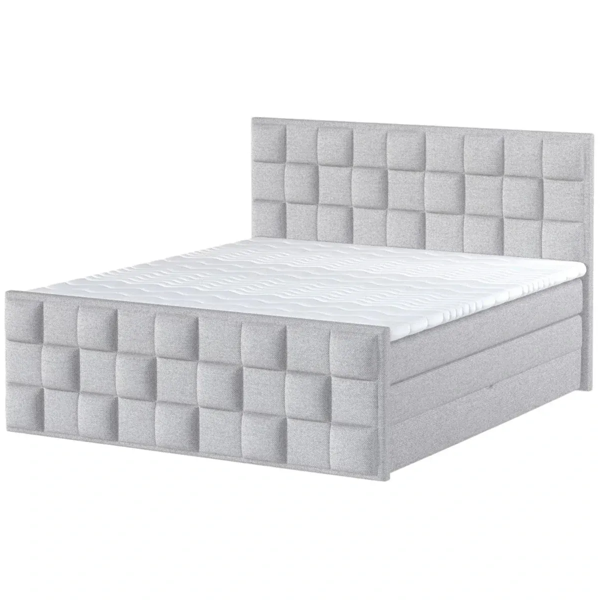 Continental bed with cover 160x200 Gr1