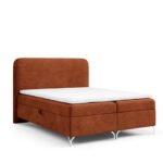 Gomez continental bed 120x200, upholstered, mattresses, mattress with cover, container
