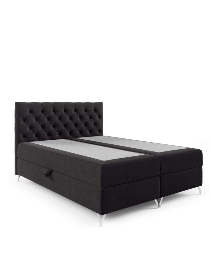 Guliette continental bed 180x200, upholstered, mattresses, mattress with cover, container - Image 7