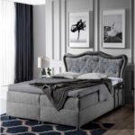 Gusto continental bed 180x200, upholstered, mattress, mattress cover, container