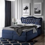 Gusto continental bed 200x200, upholstered, mattress, mattress cover, container