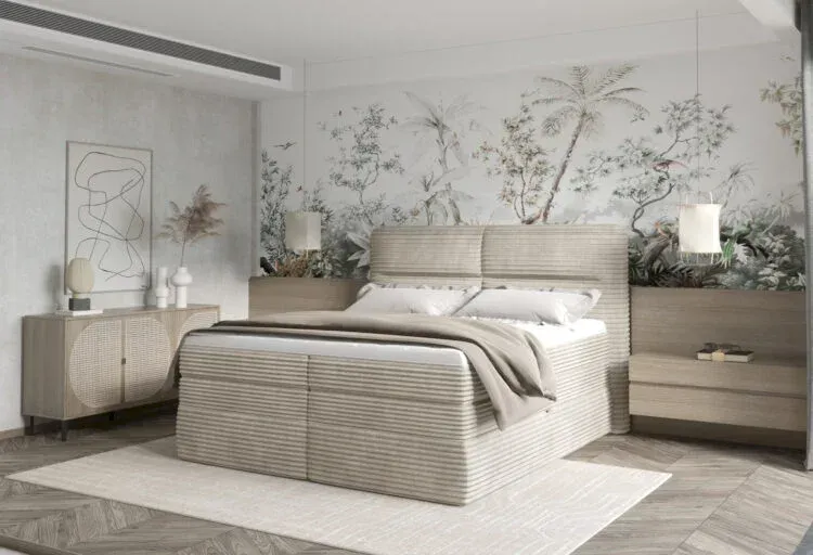 Hudson continental bed 140x200 Gr1 - Image 3