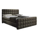 Imperia continental bed, 180x200 cm, upholstered, with pocket spring mattress, top mattress