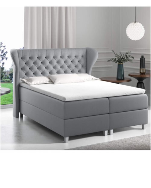 Joker continental bed 160×200, upholstered, mattress, mattress cover, container