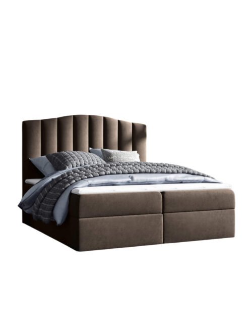 Lindas continental bed 120×200, upholstered, mattresses, mattress with cover, container