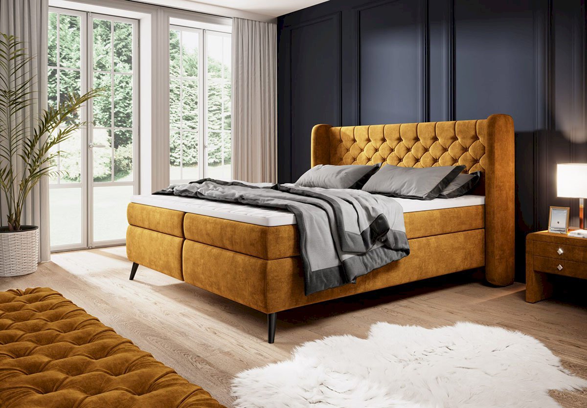 Continental bed Madison 160x200 Gr1 - Image 3