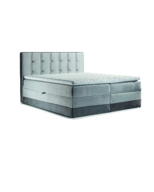 Marlene continental bed 120×200, upholstered, mattress, mattress cover, container