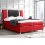 Mars continental bed 140x200, upholstered, mattress, mattress cover, container