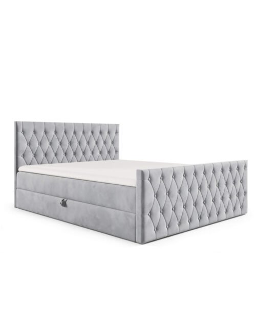 Montana continental bed 120×200, upholstered, mattresses, mattress with cover, container