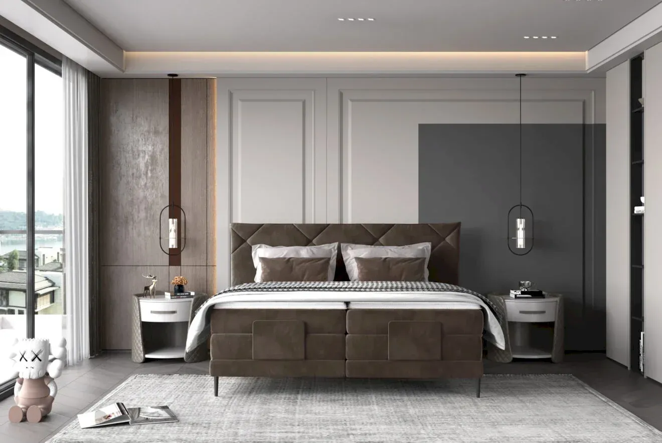 Noel continental bed 160x200 Gr1 - Image 5