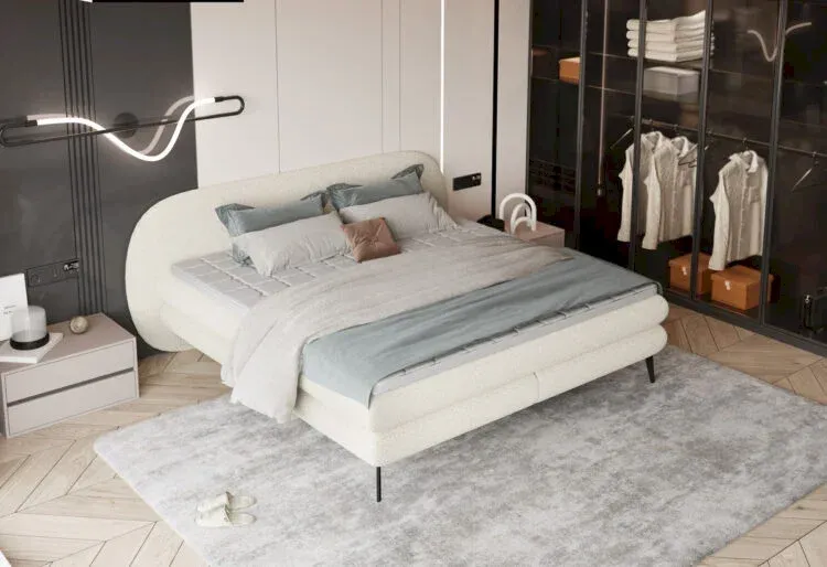 Ovo continental bed 140x200 Gr1 - Image 4