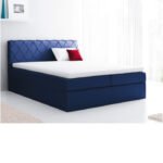Paros continental bed 120x200, upholstered, mattress, mattress cover, container