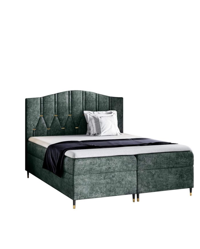 Vegas continental bed 120x200, upholstered, mattresses, mattress topper, container - Image 4