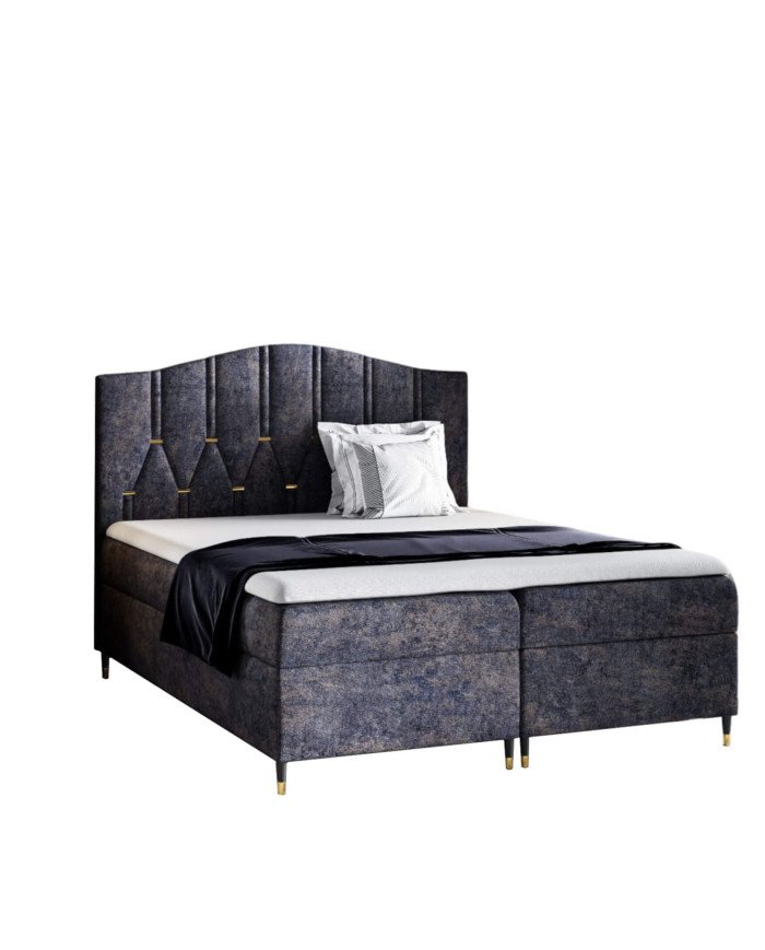 Vegas continental bed 120x200, upholstered, mattresses, mattress topper, container - Image 5