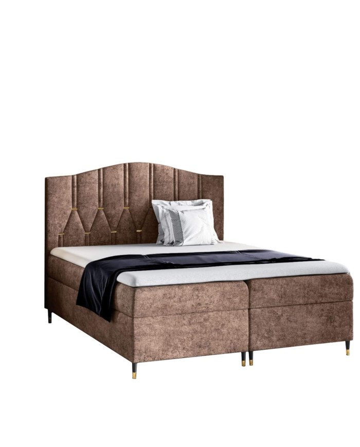 Vegas continental bed 120x200, upholstered, mattresses, mattress topper, container - Image 3