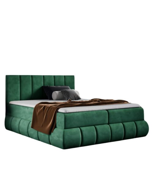 Venezia continental bed 140×200, upholstered, mattresses, mattress with cover, container