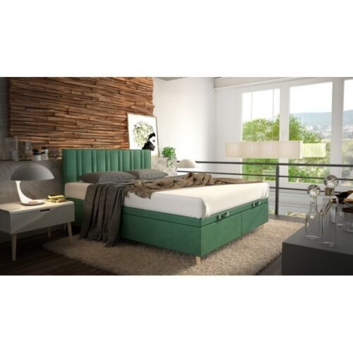 Palermo continental bed with storage box 140x200cm Forte