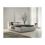 MILAN leather bed 160x200