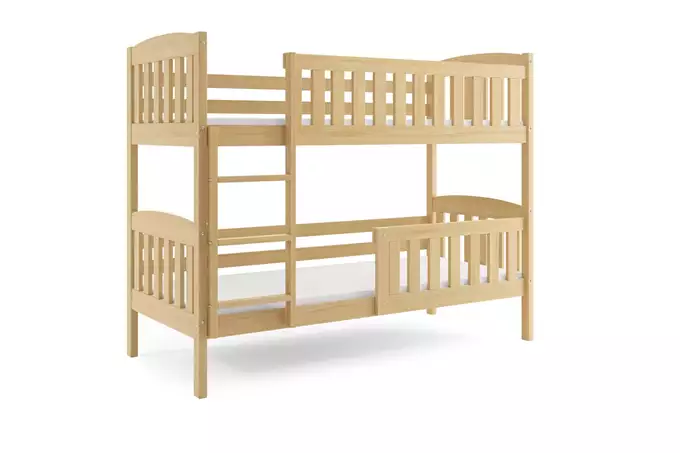 KUBUŚ youth bunk bed 90x200 with mattress, pine - Image 5